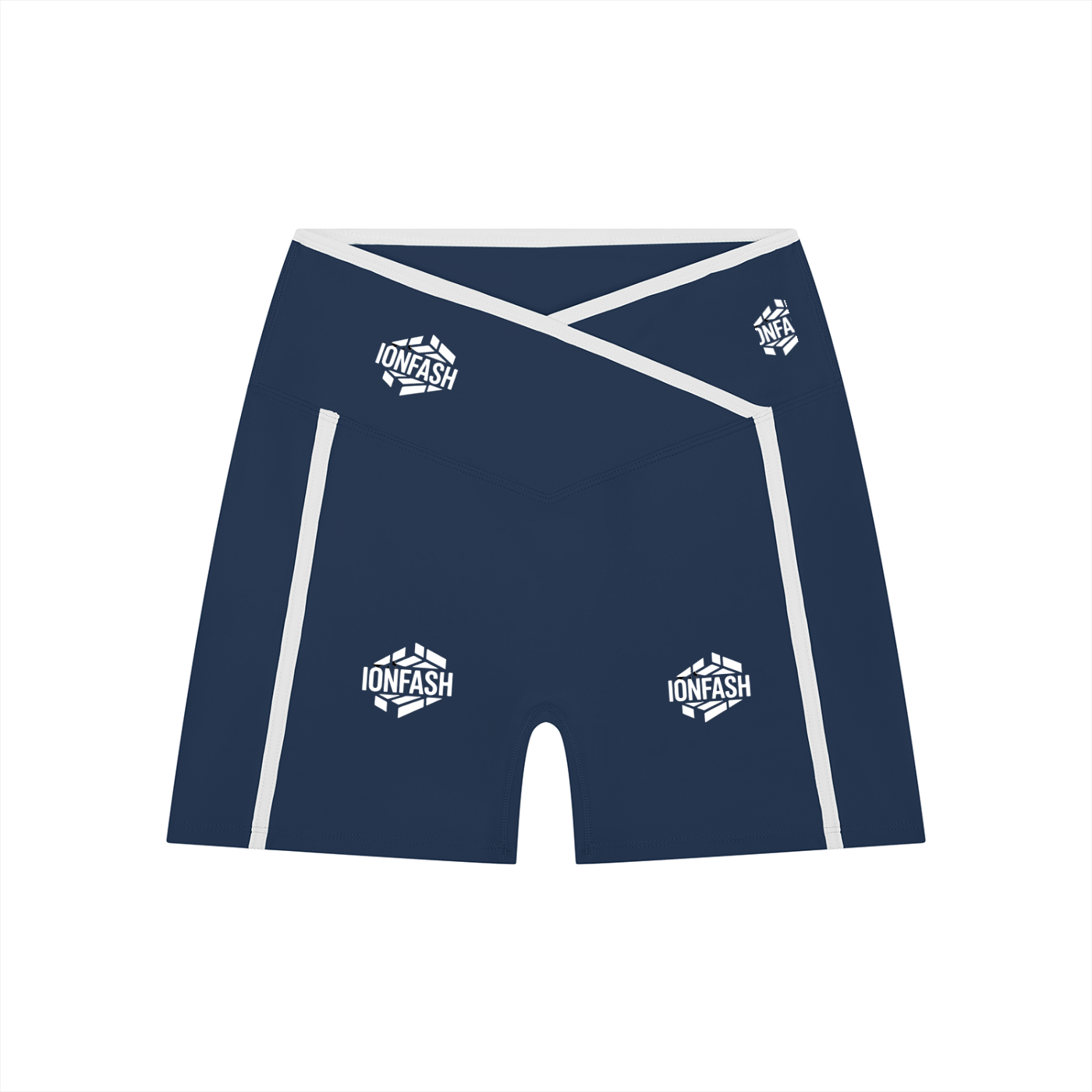 Women’s High Rise Color Block Yoga Shorts