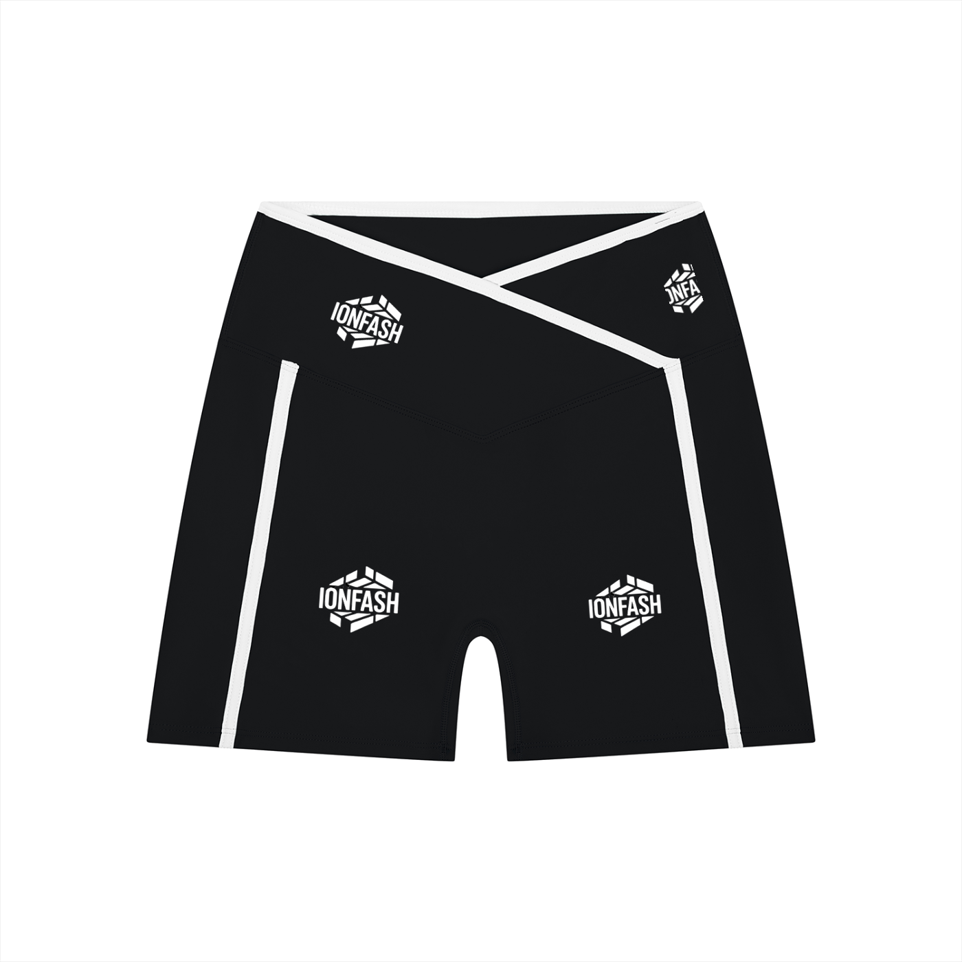 Women’s High Rise Color Block Yoga Shorts