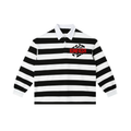 Color Block Stripe Polo Shirt