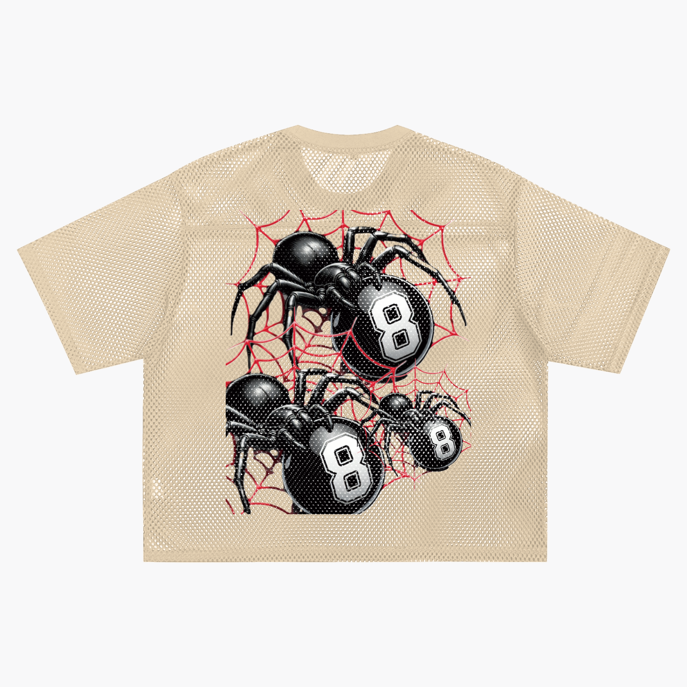 See-through Boxy Net T-Shirt