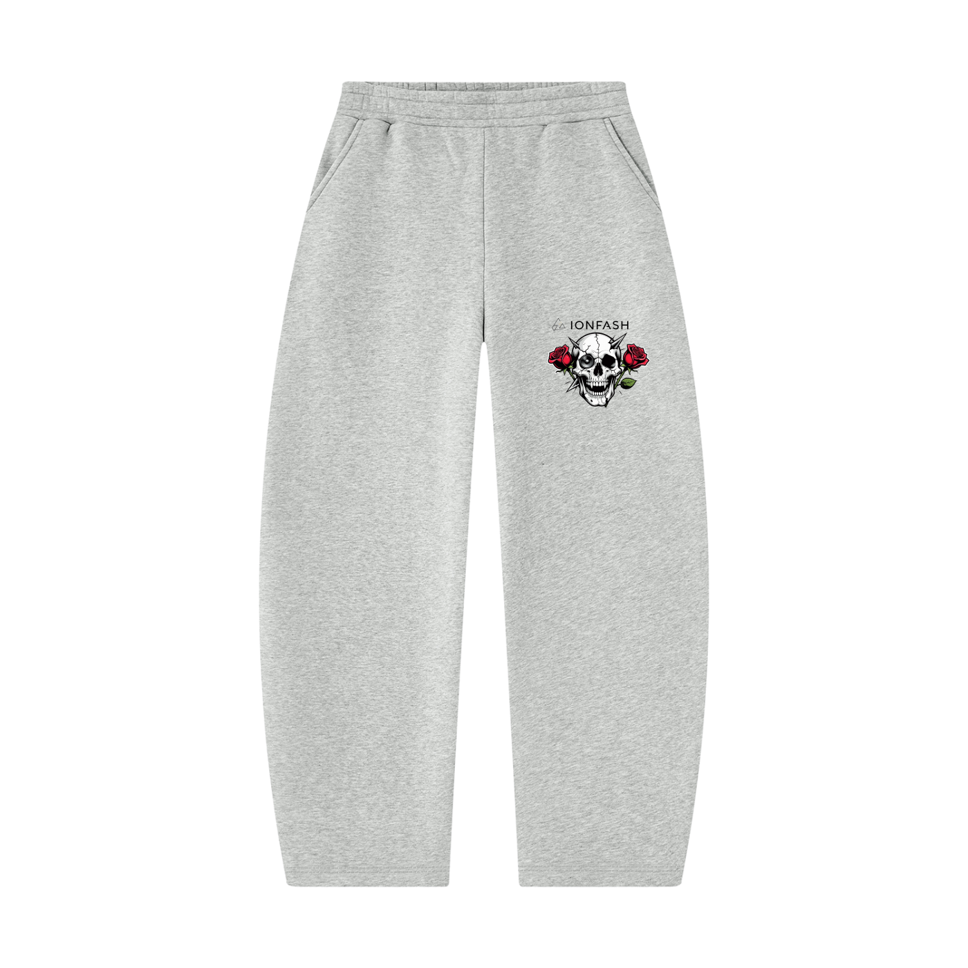 Unisex Barrel Leg Sweatpants