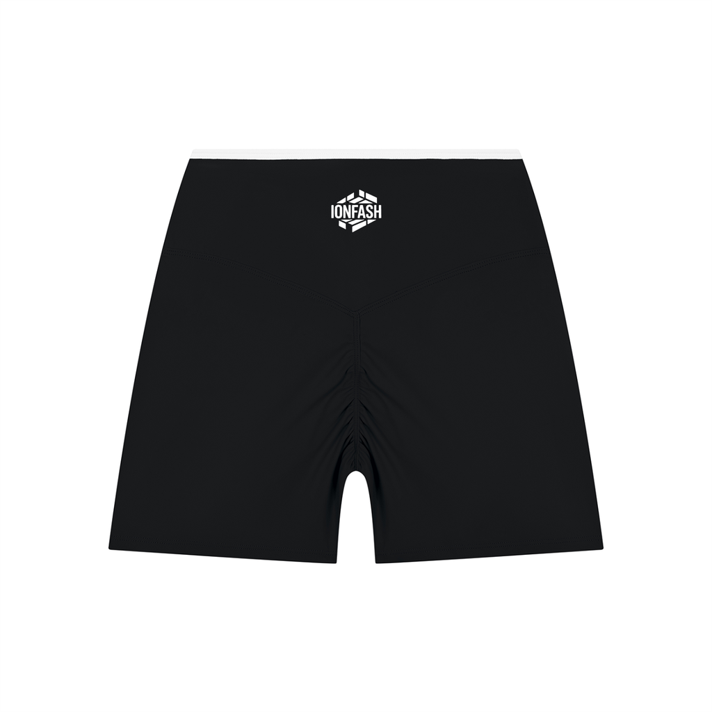 Women’s High Rise Color Block Yoga Shorts