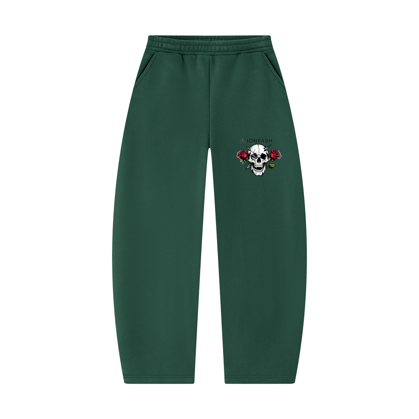 Unisex Barrel Leg Sweatpants