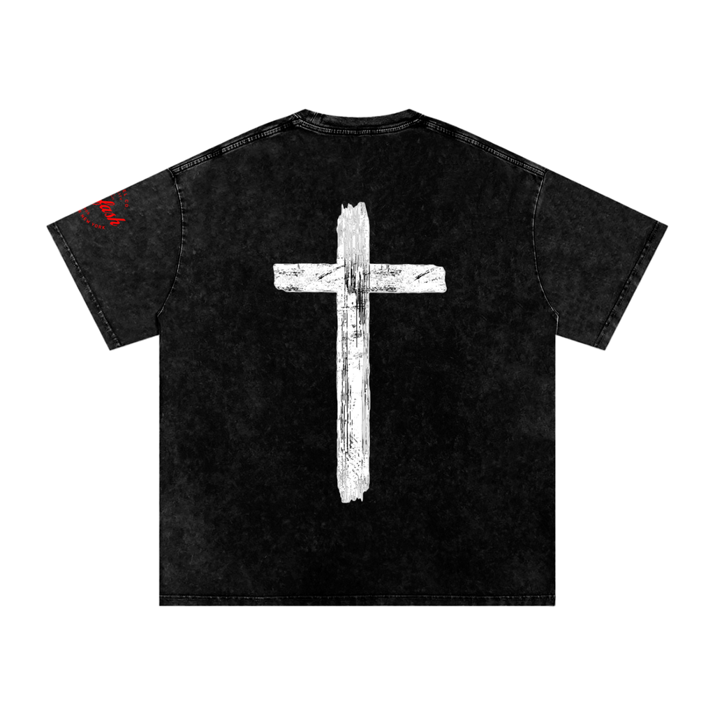 Acid Wash Oversize T-Shirt - 250 GSM