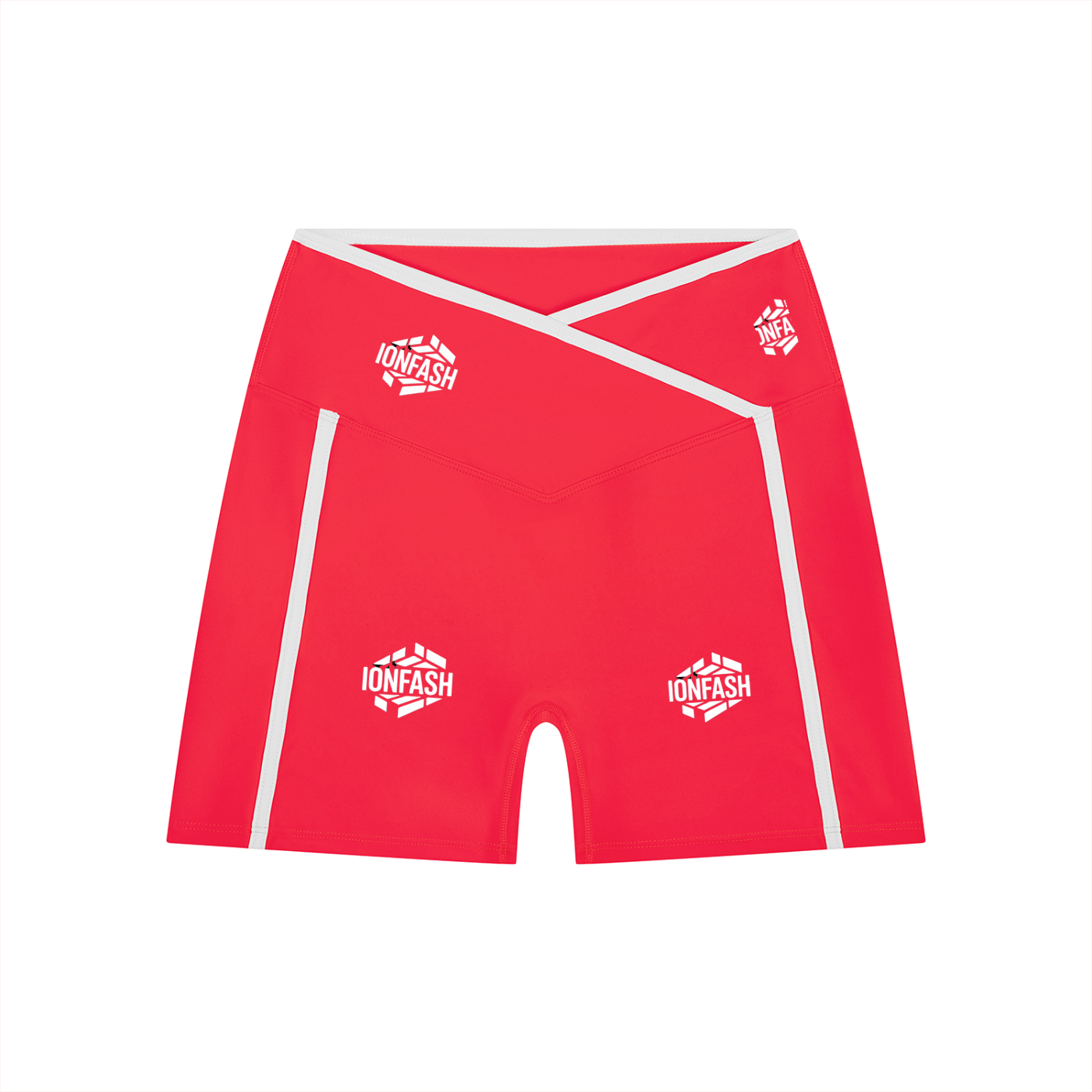 Women’s High Rise Color Block Yoga Shorts