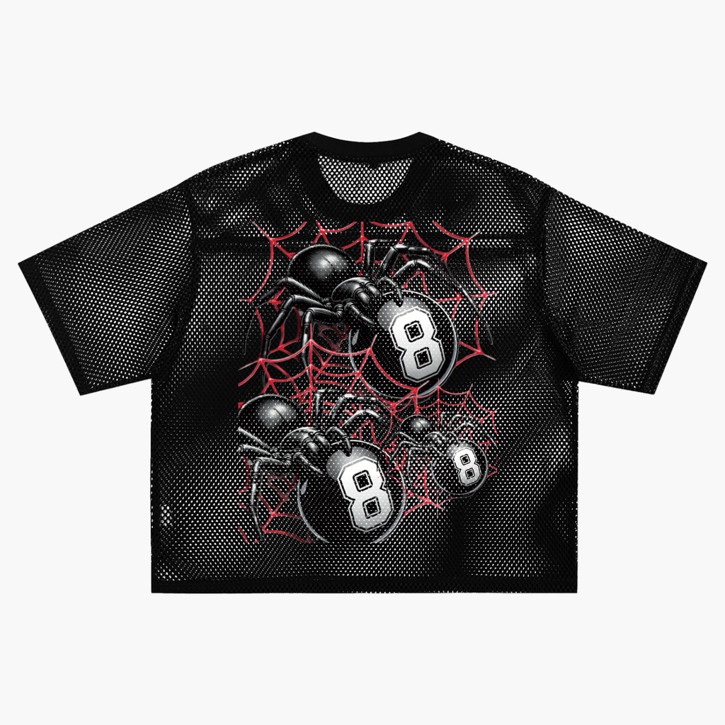 See-through Boxy Net T-Shirt