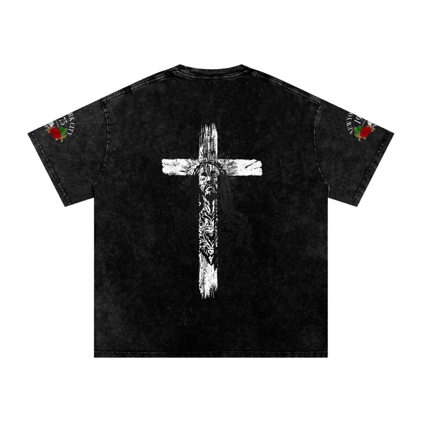 Acid Wash Oversize T-Shirt - 250 GSM