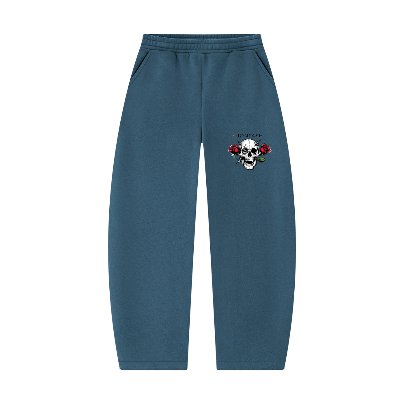 Unisex Barrel Leg Sweatpants