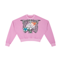Vintage Washed Cropped Sweatshirt