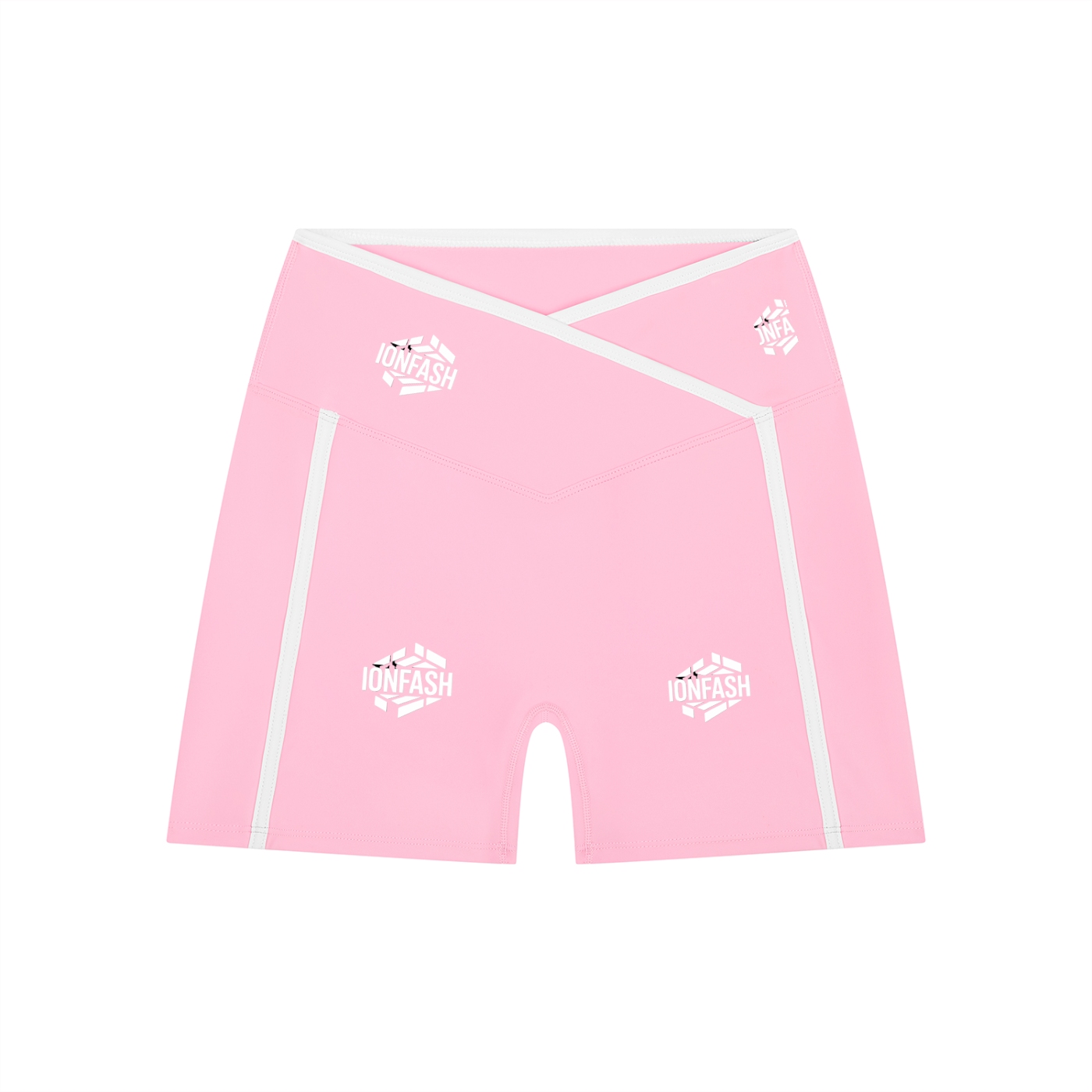 Women’s High Rise Color Block Yoga Shorts