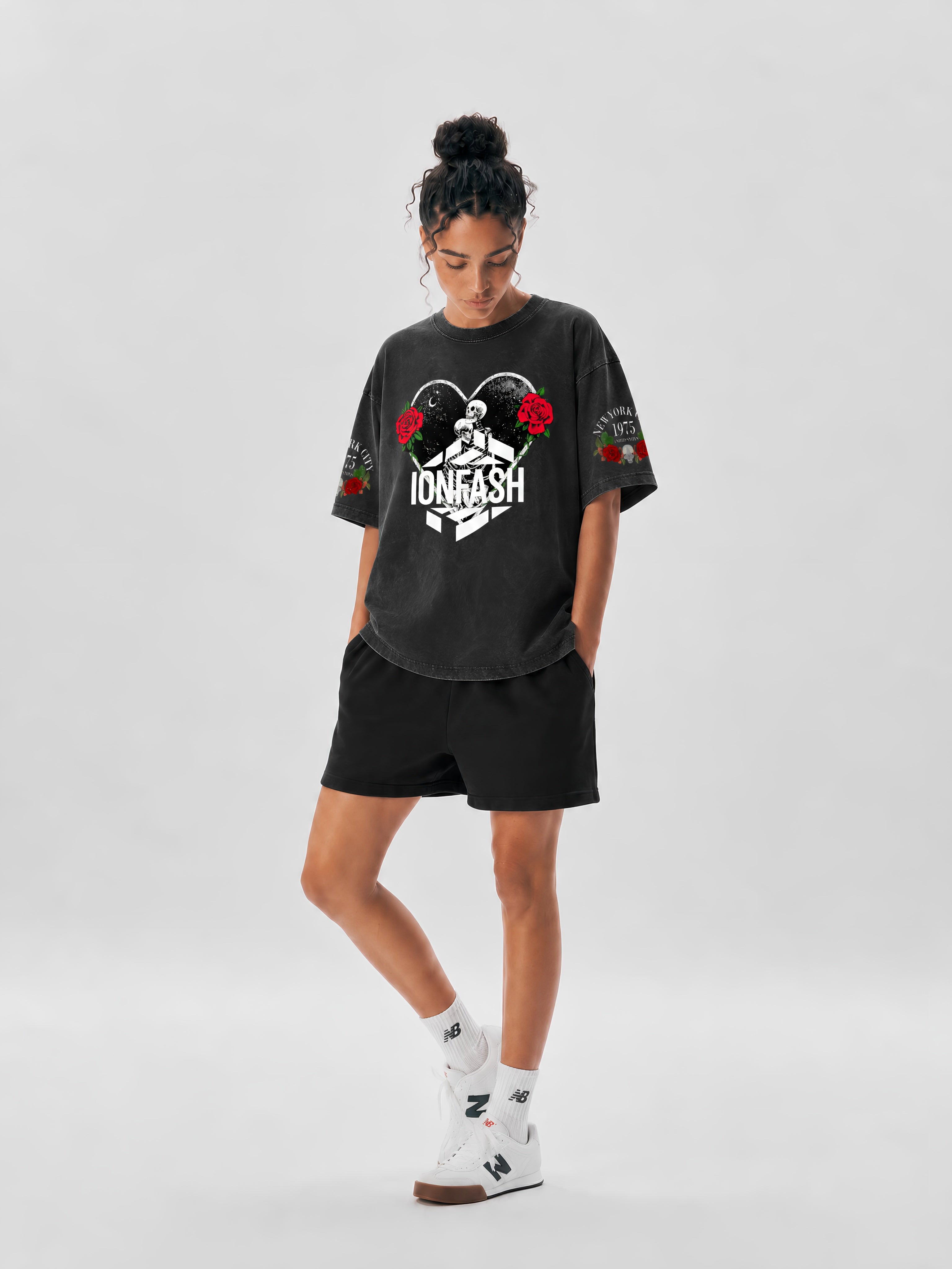 Acid Wash Oversize T-Shirt - 250 GSM